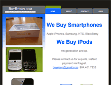 Tablet Screenshot of buyetron.com